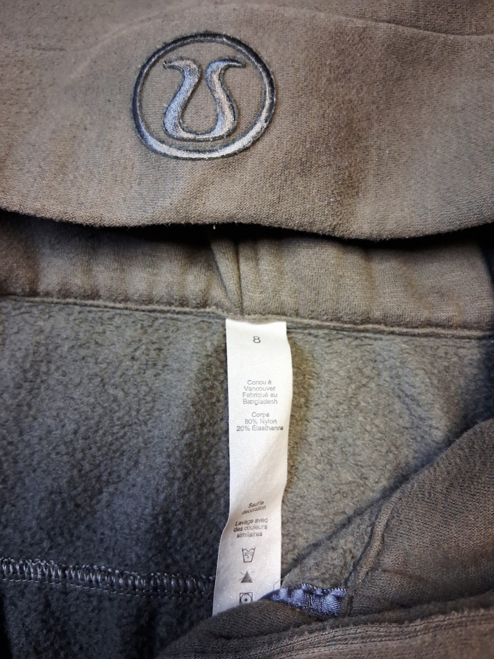 lululemon athletica Women's Half-Zip Hooded Sweater - Charcoal - Picture 7 of 9
